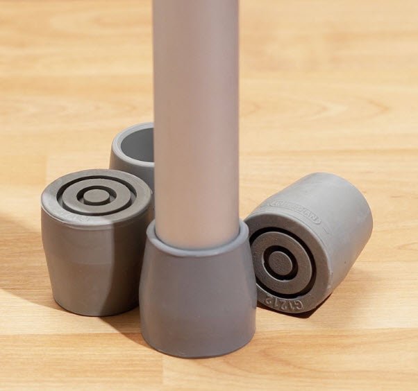 Guardian Utility Replacement Tips for Crutches, Canes, Walkers, or